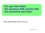 The spin Hall effect