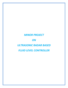 ultrasonic radar based