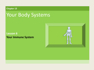 LESSON 6 Your Immune System