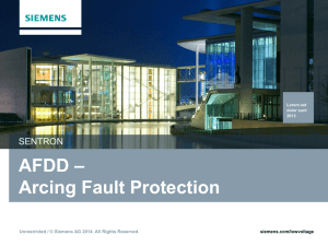 AFDD * Arcing Fault Protection