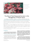 The Role of Total Mesorectal Excision in the Management of Rectal