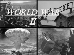 World War 2 Big One Due Monday 28th Nov
