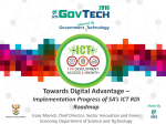 Implementation Progress of SA`s ICT RDI Roadmap