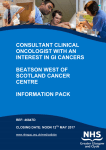 consultant clinical oncologist with an interest in gi cancers, ref 46847d