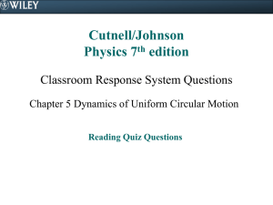 Cutnell/Johnson Physics 7 th edition