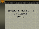 superior vena cava syndrome (svcs)