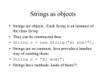 Using Scanner objects to parse strings and read input from the