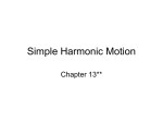 Simple Harmonic Motion - hrsbstaff.ednet.ns.ca