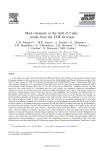 Mud volcanism in the Gulf of Cadiz: results from the TTR