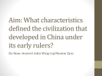 Aim: How did powerful emperors unite much of China?