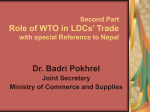 Role of WTO_BPokhrel - (EEC)