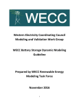 WECC Battery Storage Guideline - Western Electricity Coordinating