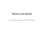 Athena and Apollo