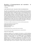 Physiology of Pneumoperitoneum and Anaesthesia in Laparoscopic