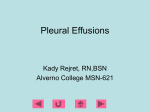 Pleural Effusions