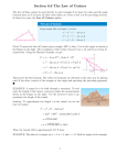 Section 6.6 The Law of Cosines