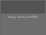 WWI Battles US Enters the War