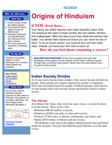 Origins of Hinduism Student Text