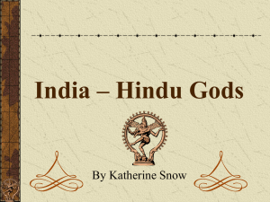 India – Hindu Gods