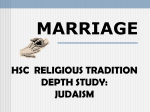 hsc – marriage – judaism – yr 12