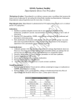 Dipyridamole Stress Test