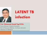 Latent TB Infection (LTBI)