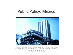 Public Policy: Mexico