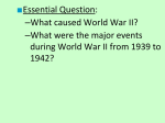 World War II (1939-1942)