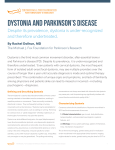 dystonia and parkinson`s disease