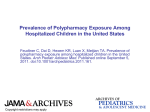 Prevalence of Polypharmacy Exposure Among