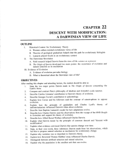 Chapter 22 - Scranton Prep Biology