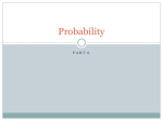 Probability - UTEP Math Department