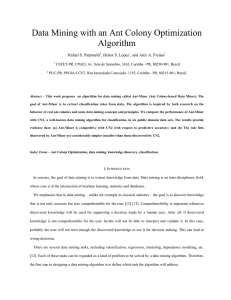 Data Mining with an Ant Colony Optimization Algorithm