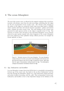 6 The ocean lithosphere