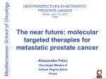 molecular targeted therapies for metastatic prostate cancer