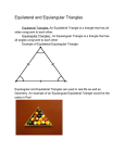 Equilateral and Equiangular Triangles