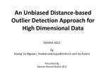An Unbiased Distance-based Outlier Detection Approach for High