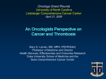 Grand Rounds, Cancer and Thrombosis