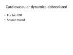 Cardiovascular Dynamics Abbreviated File