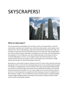 What are Skyscrapers?