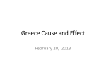 0325 Greece Cause and Effect