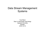 Data Stream Management Systems - Department of Information