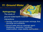 Ground Water Zones