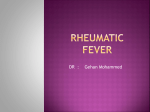 Rheumatic Fever and Heart Disease