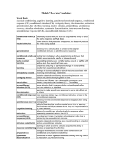 Module 9 Vocab Sheet with answers