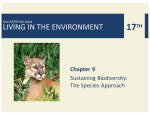 Chapter 9 Biodiversity