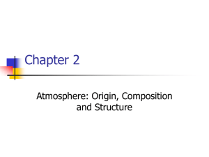 Chapter2StructureofAtmosphere