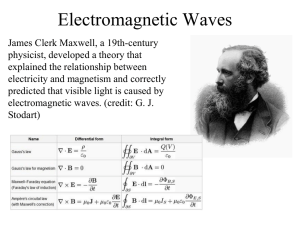 The Doppler Effect and Electromagnetic Waves