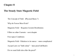 The Steady Magnetic Field