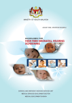 Guidelines For High Risk Neonatal Hearing Screening